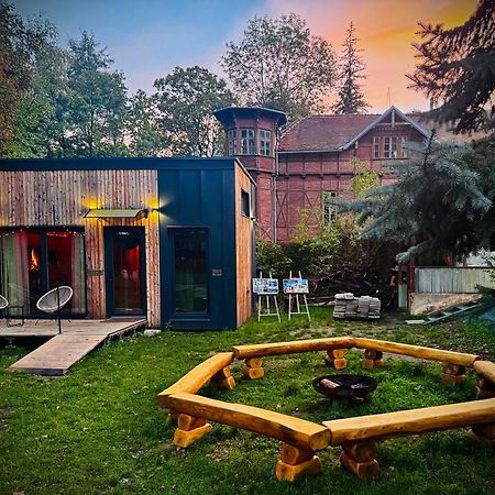 Tiny House Baraczek Brno-Jundrov, Ulice Veslarska Apartment Exterior foto