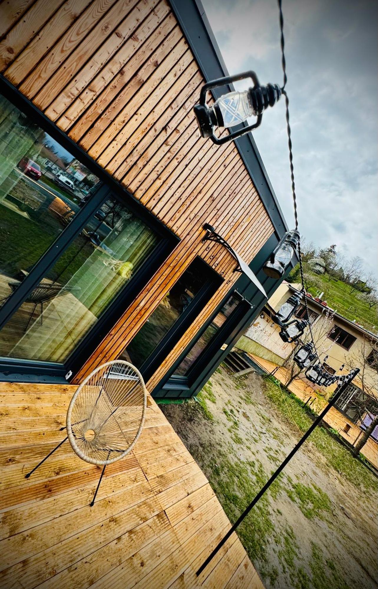 Tiny House Baraczek Brno-Jundrov, Ulice Veslarska Apartment Exterior foto