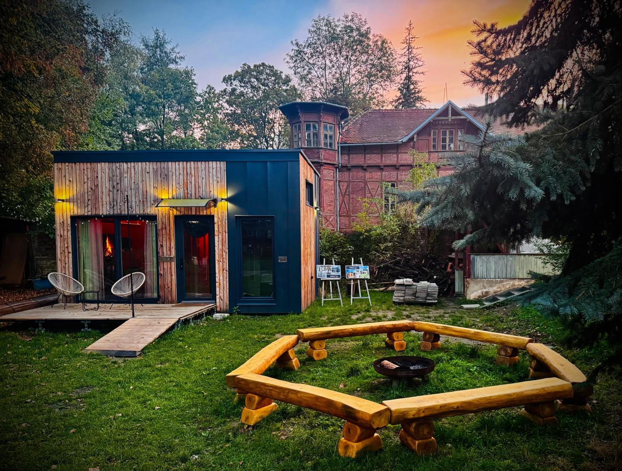 Tiny House Baraczek Brno-Jundrov, Ulice Veslarska Apartment Exterior foto