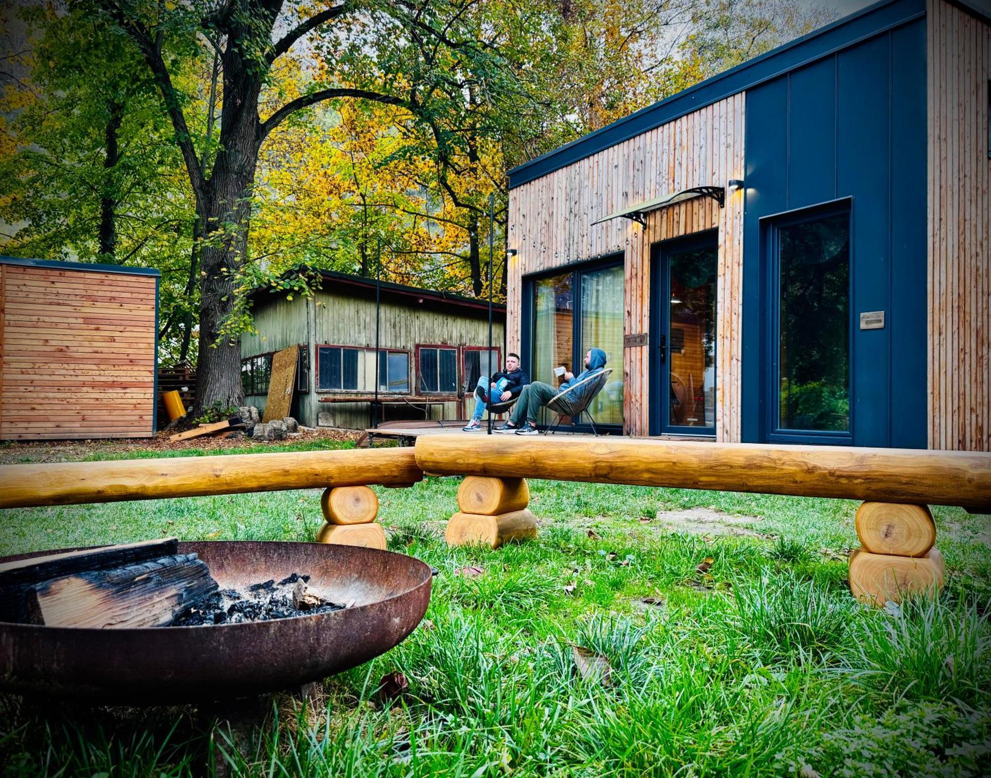 Tiny House Baraczek Brno-Jundrov, Ulice Veslarska Apartment Exterior foto